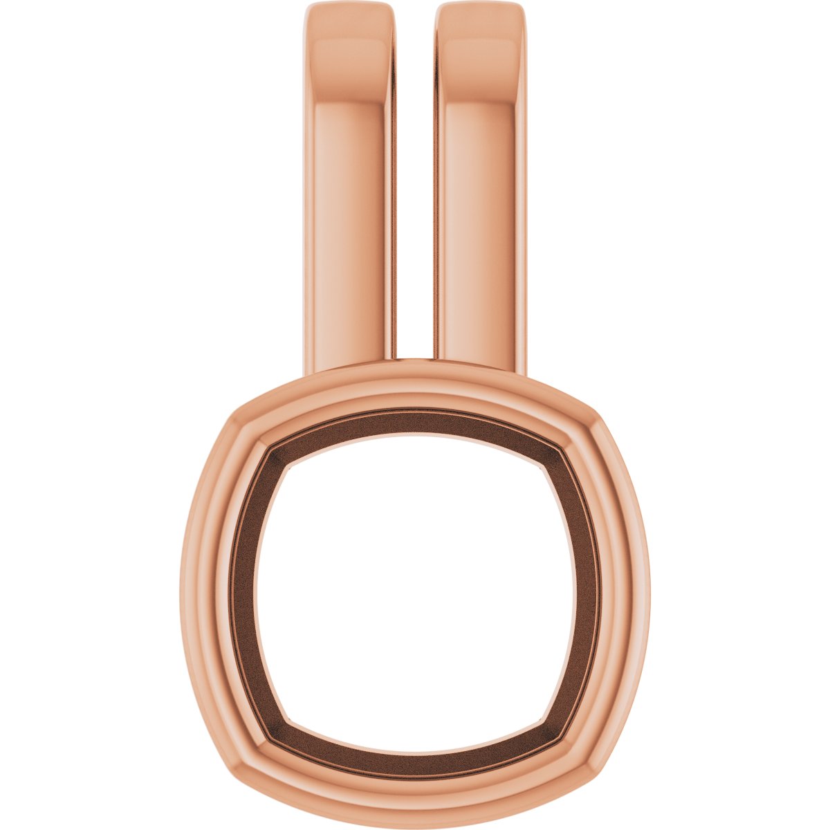 Bezel-Set Solitaire Pendant