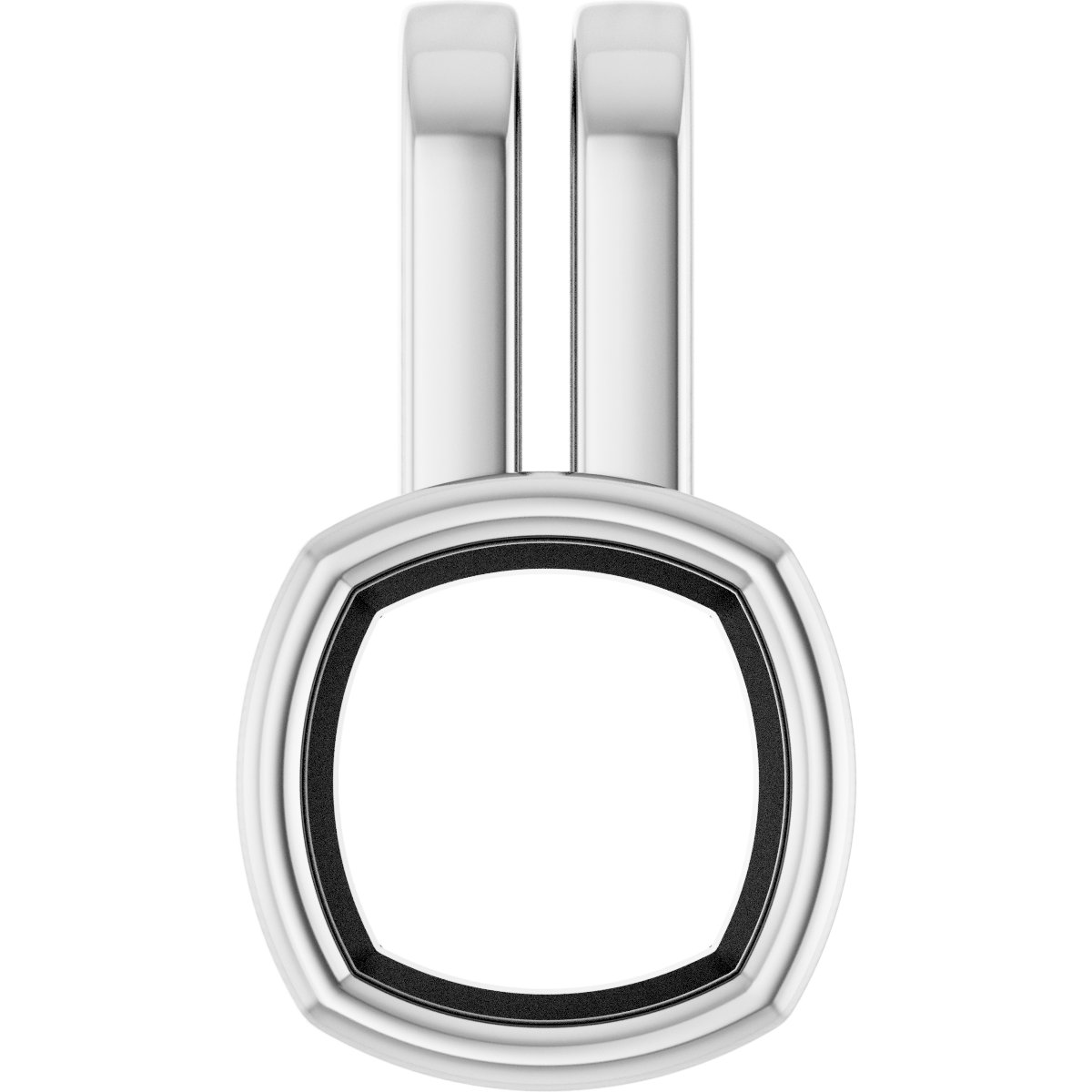 Bezel-Set Solitaire Pendant