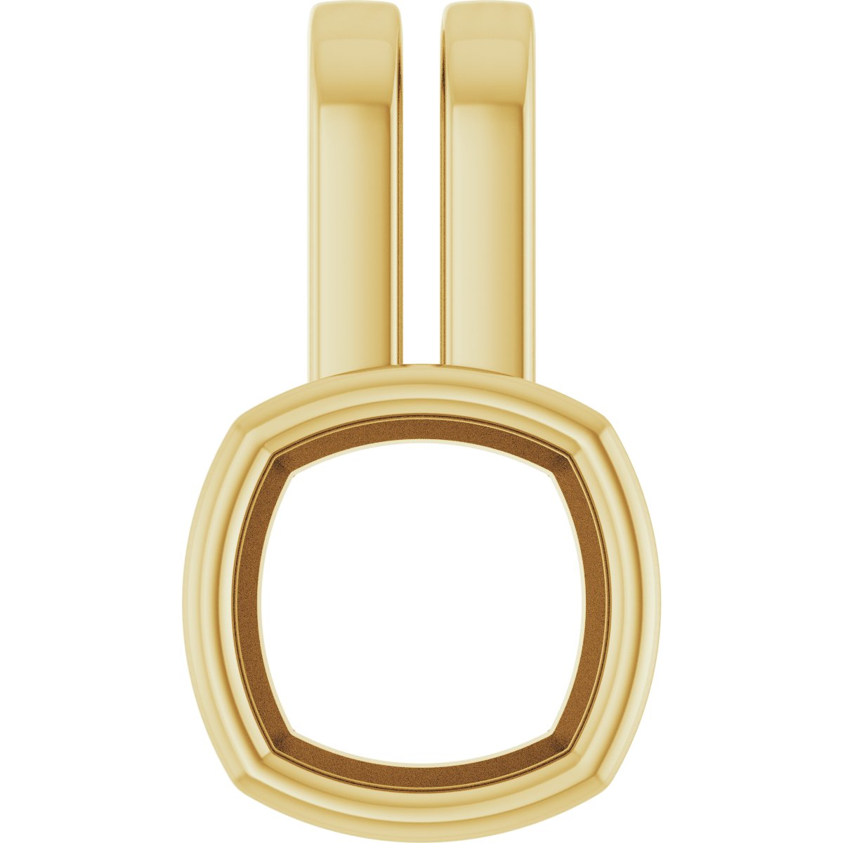 Bezel-Set Solitaire Pendant