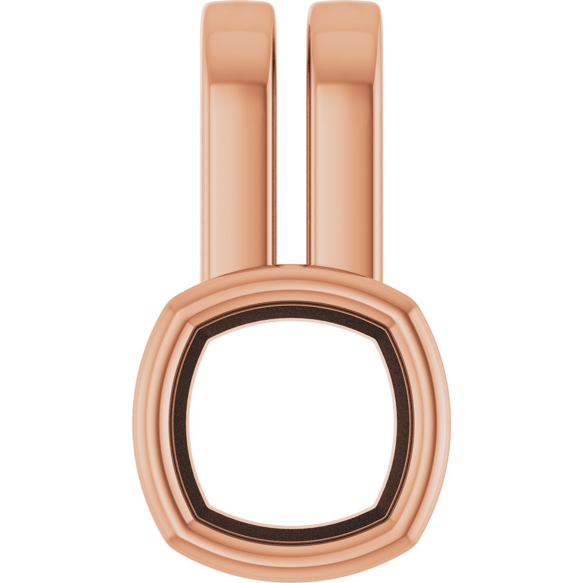 Bezel-Set Solitaire Pendant