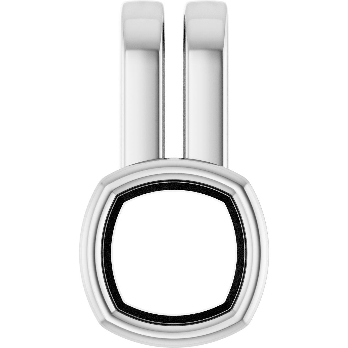 Bezel-Set Solitaire Pendant