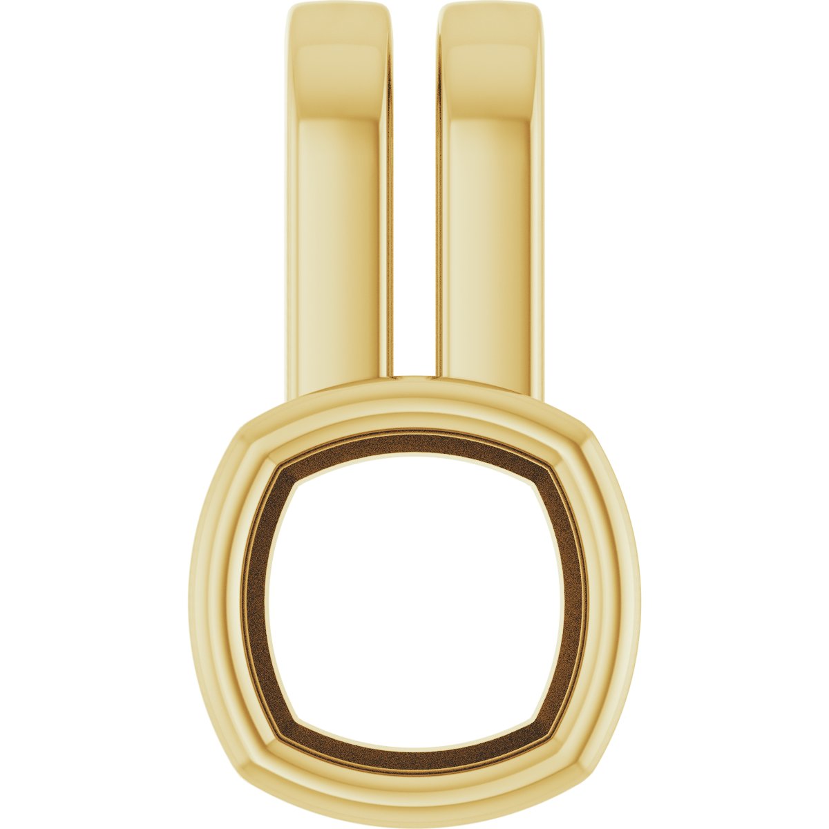 Bezel-Set Solitaire Pendant