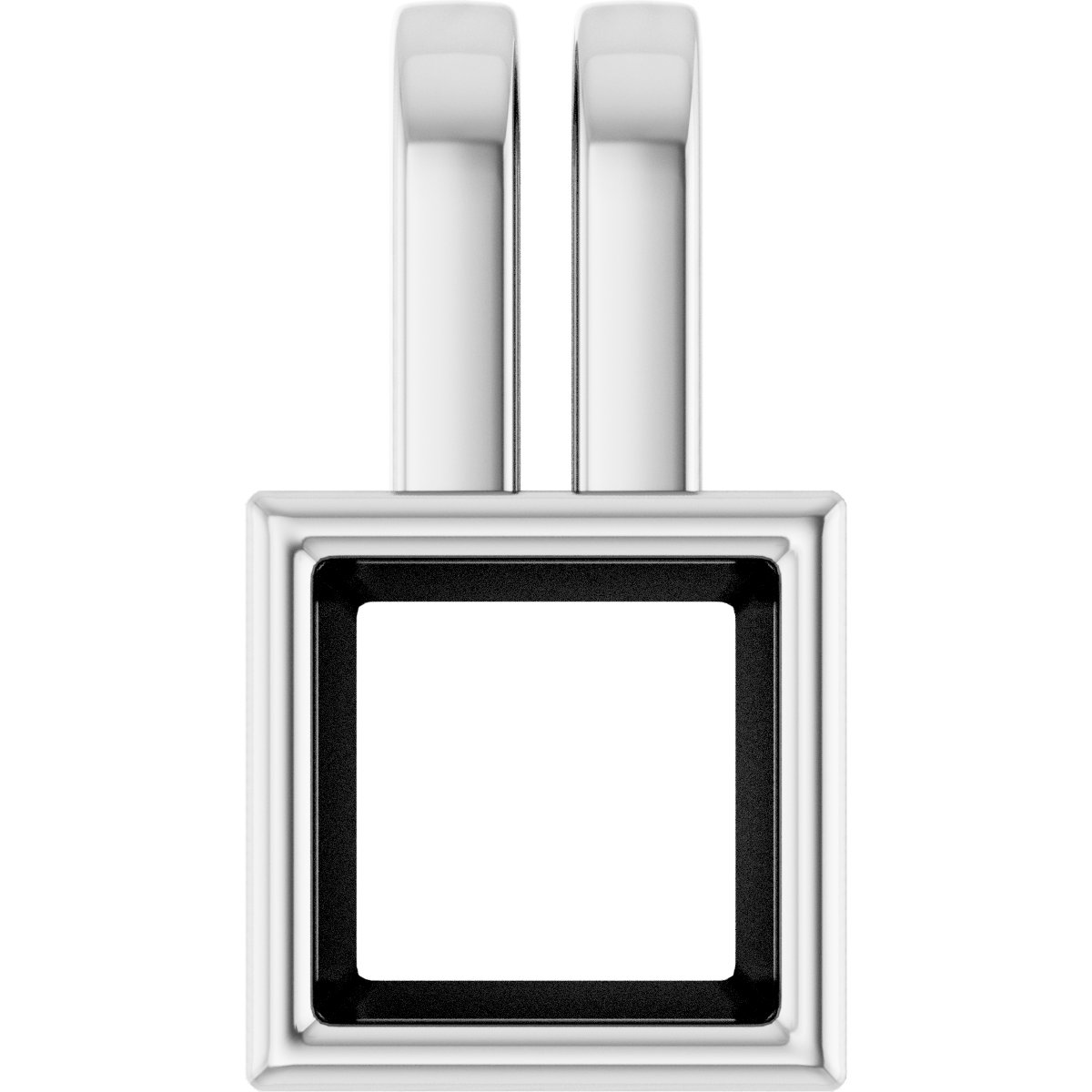 Bezel-Set Solitaire Pendant