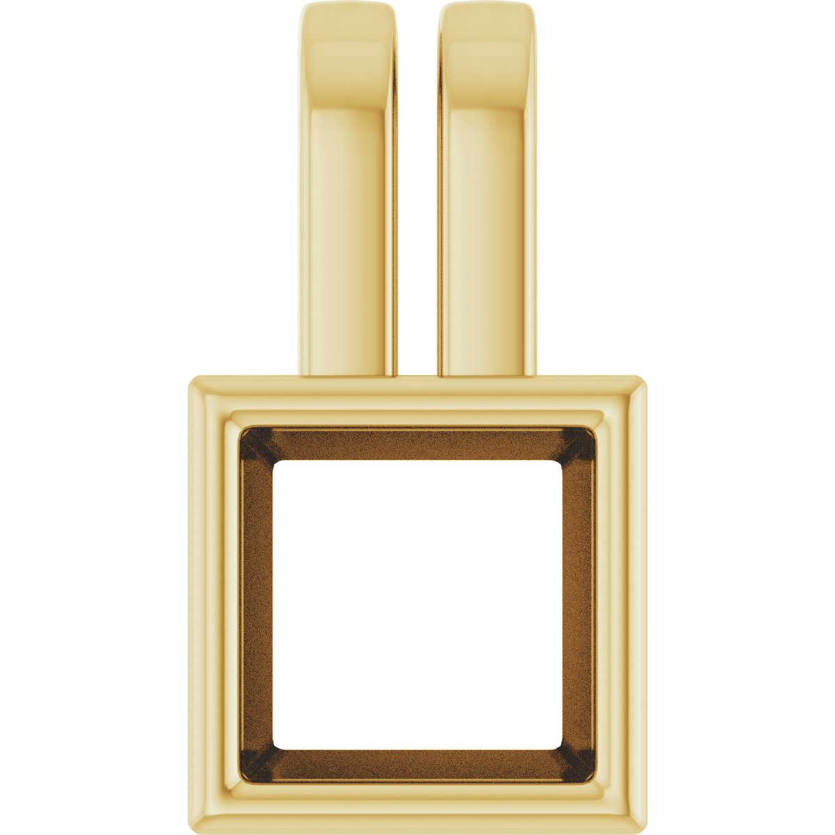 Bezel-Set Solitaire Pendant