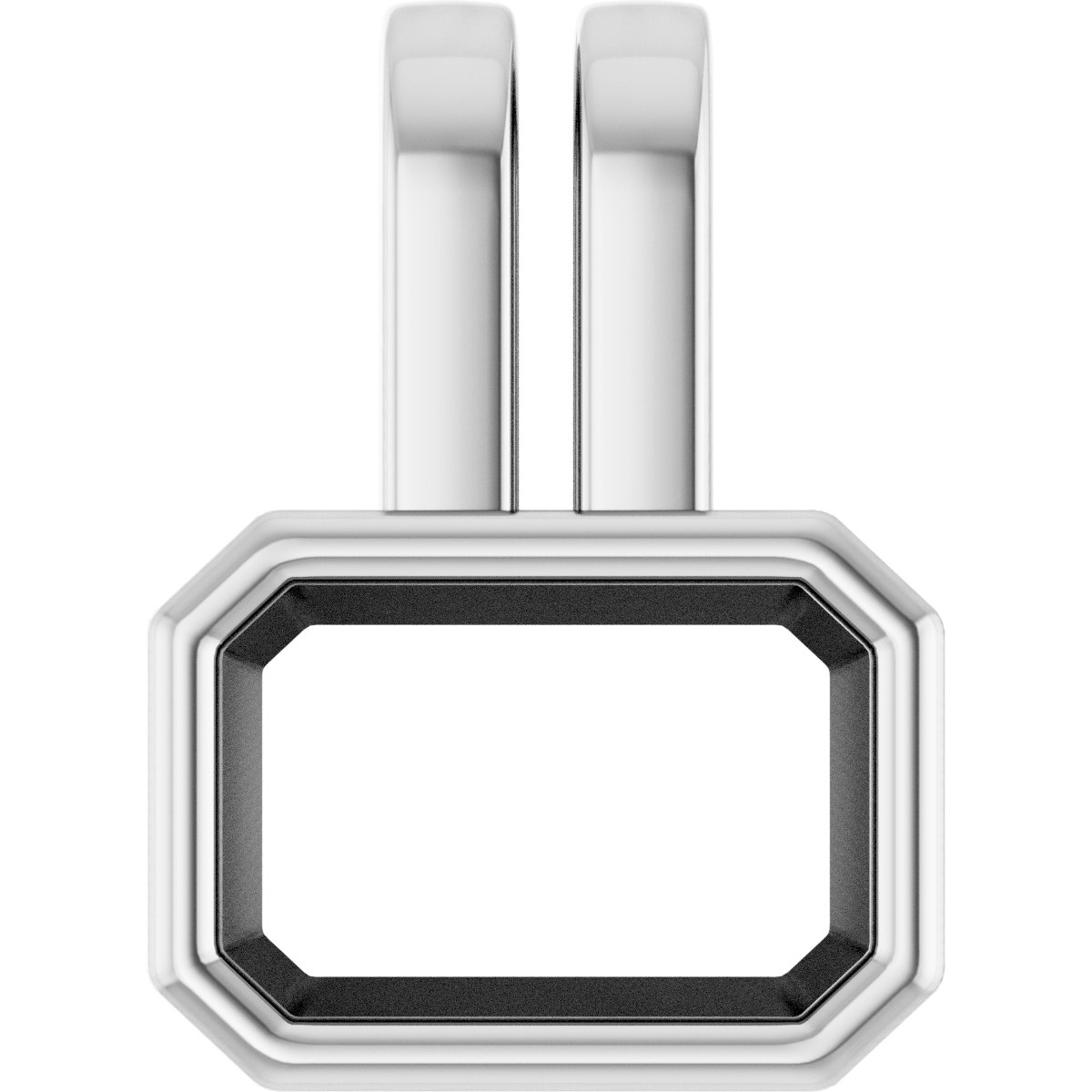 Bezel-Set Solitaire Pendant