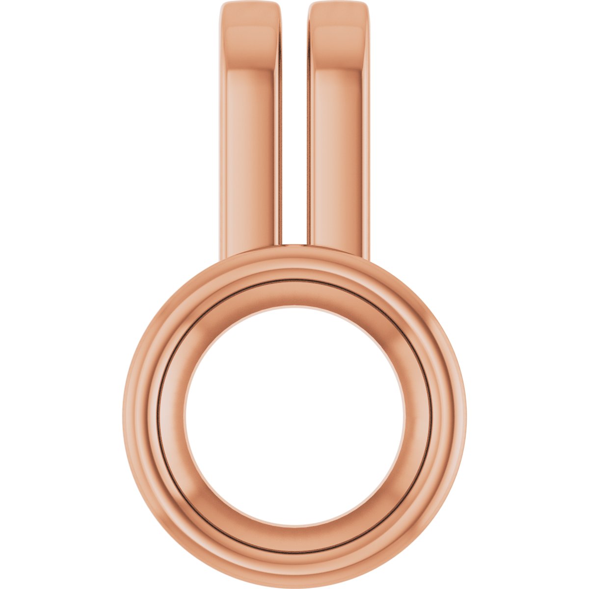 Bezel-Set Solitaire Pendant