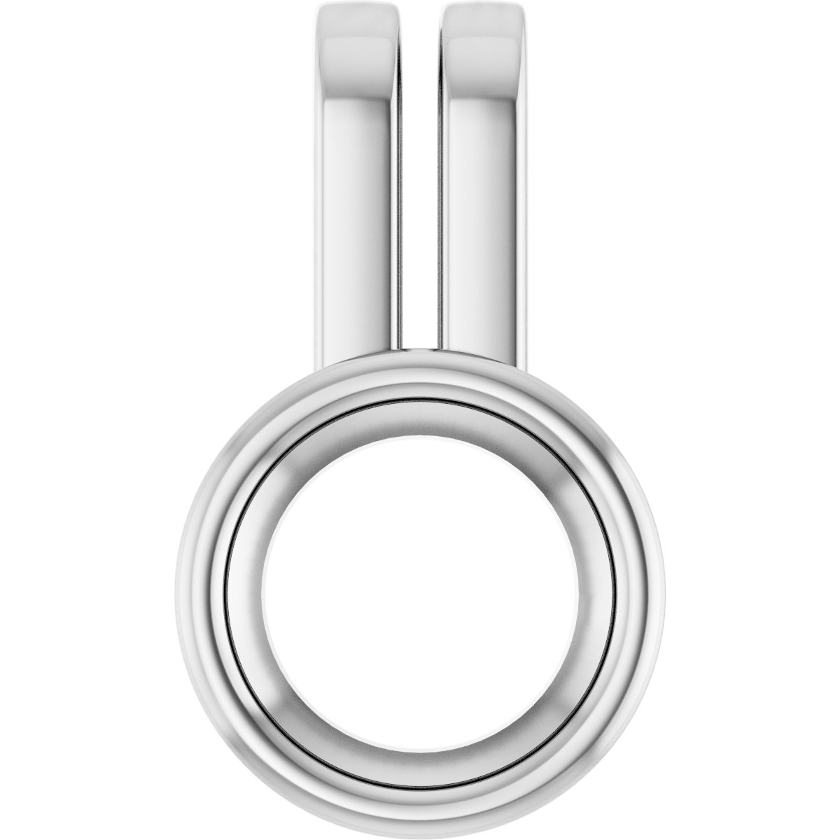 Bezel-Set Solitaire Pendant