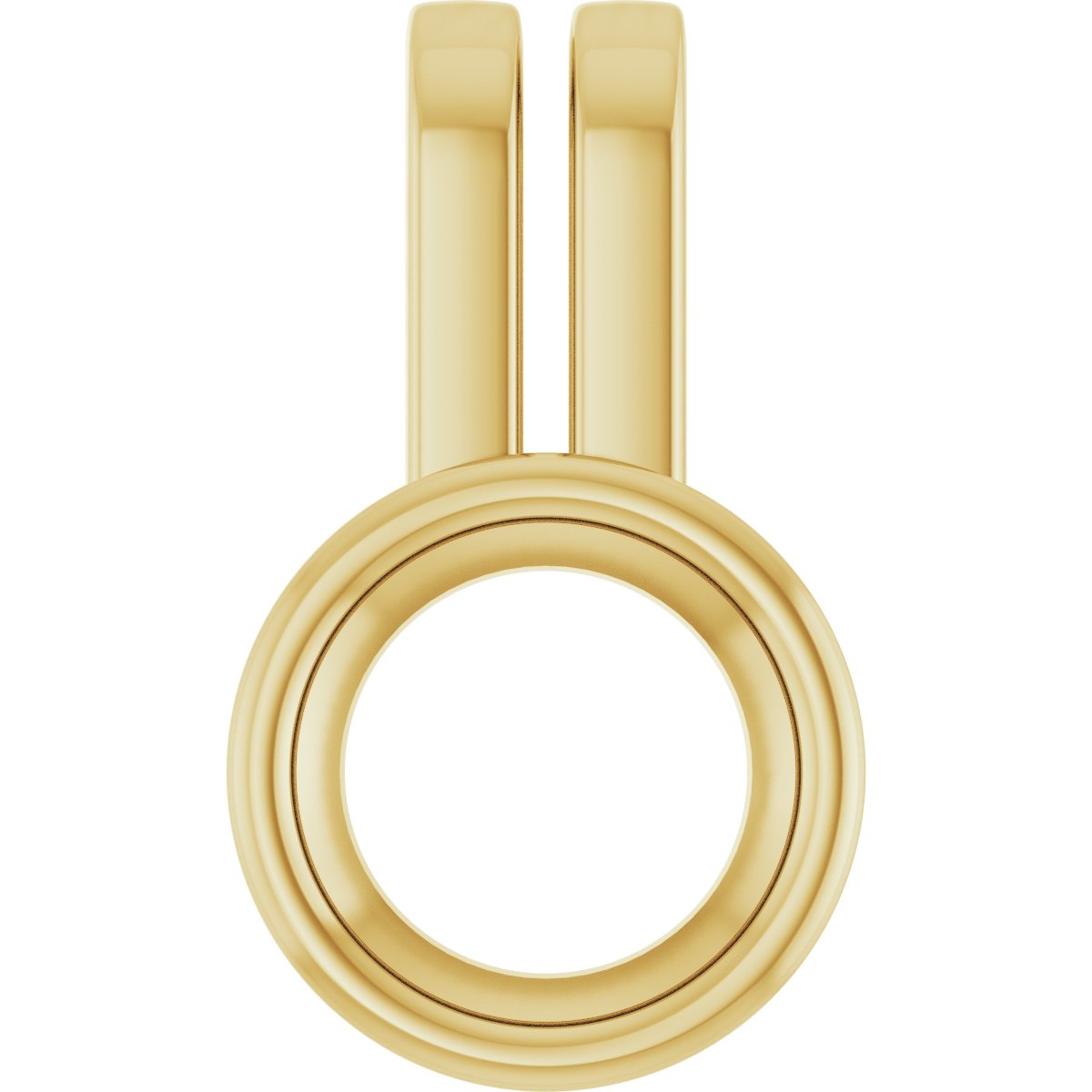 Bezel-Set Solitaire Pendant