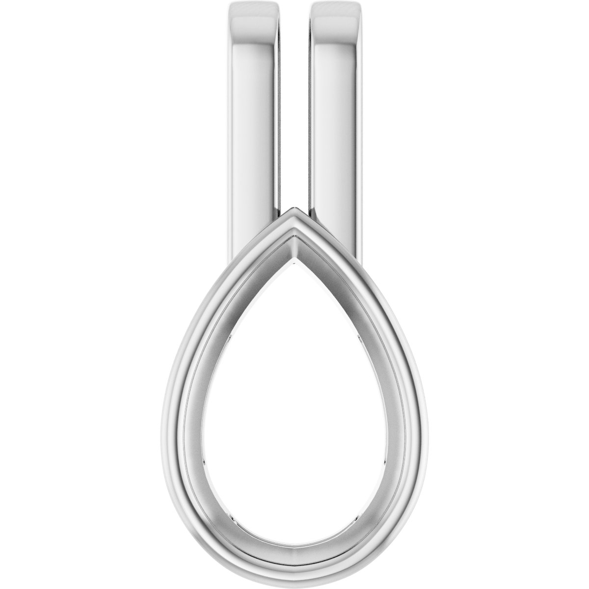 Bezel-Set Solitaire Pendant