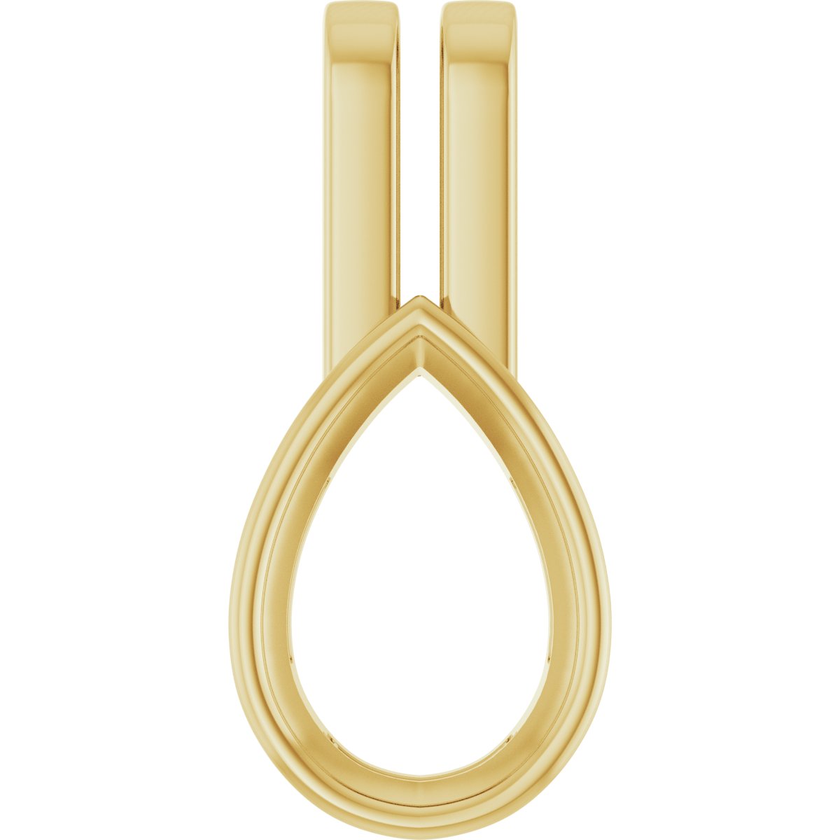 Bezel-Set Solitaire Pendant