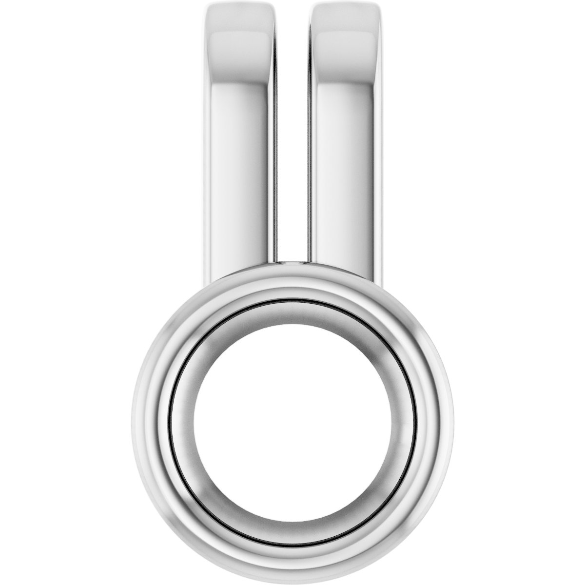 Bezel-Set Solitaire Pendant