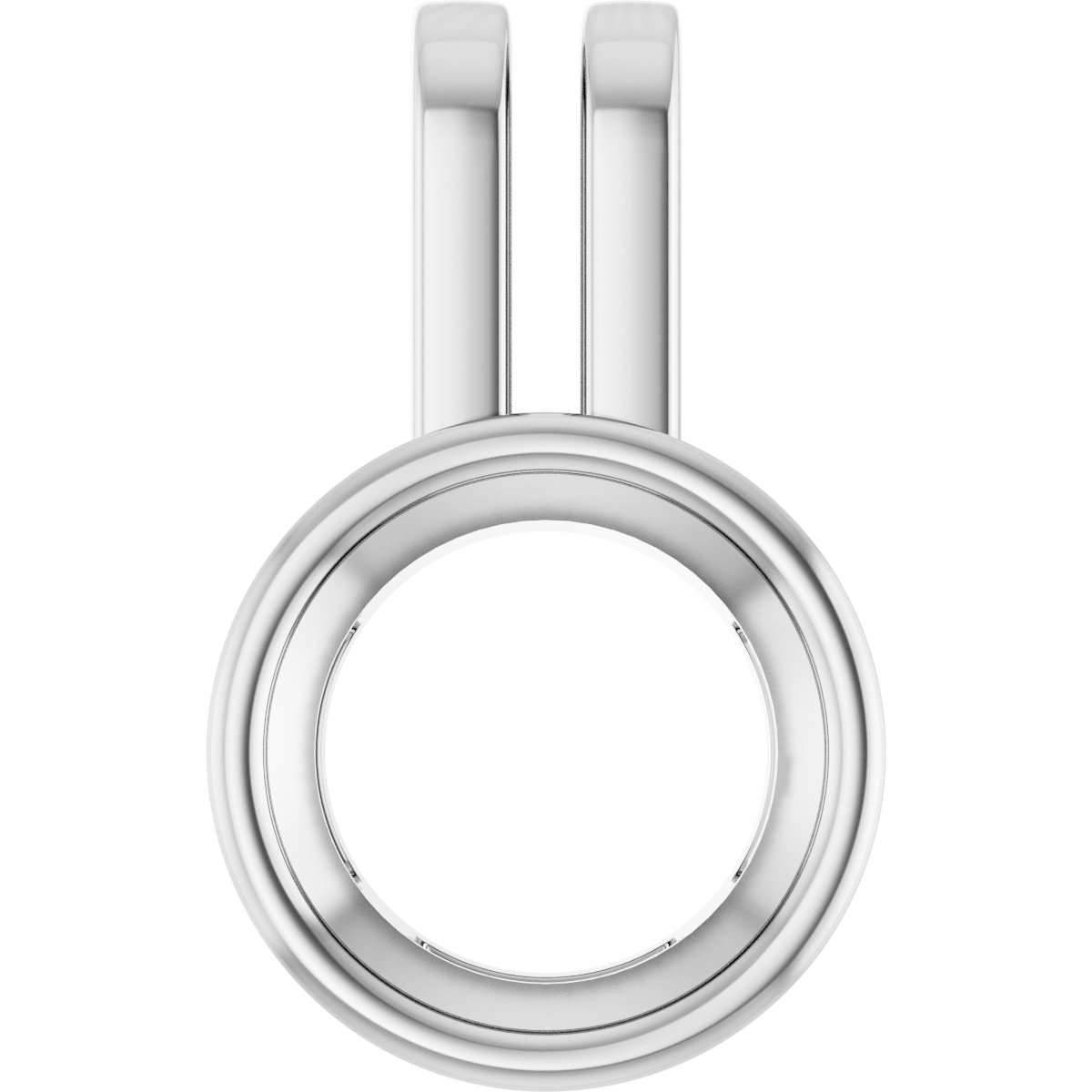 Bezel-Set Solitaire Pendant