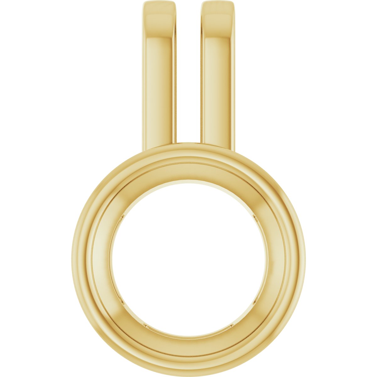 Bezel-Set Solitaire Pendant