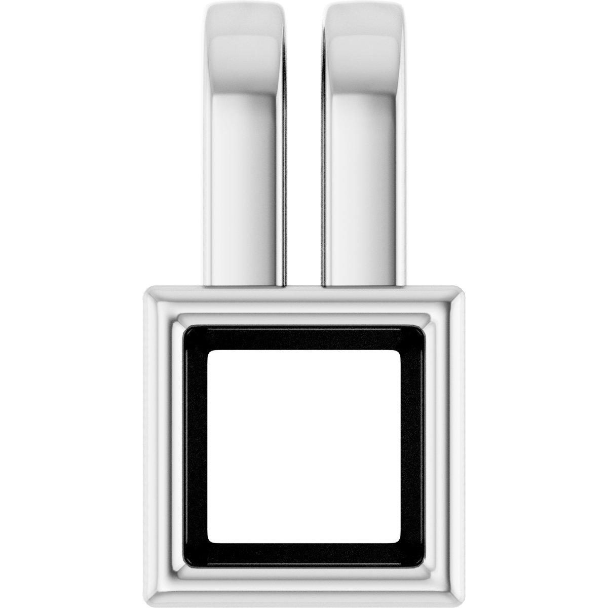 Bezel-Set Solitaire Pendant