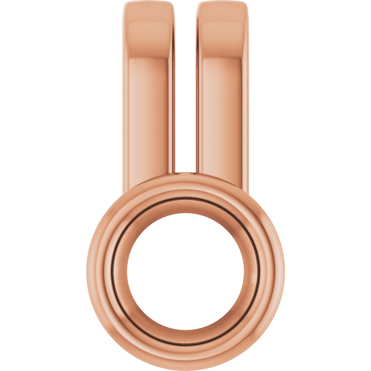 Bezel-Set Solitaire Pendant