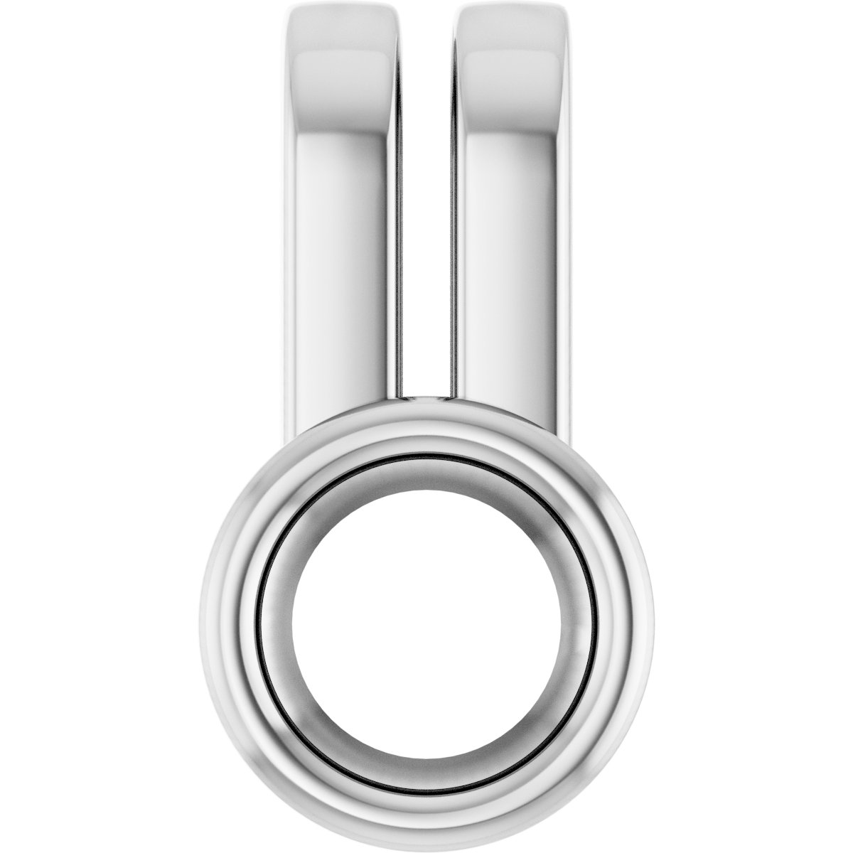 Bezel-Set Solitaire Pendant