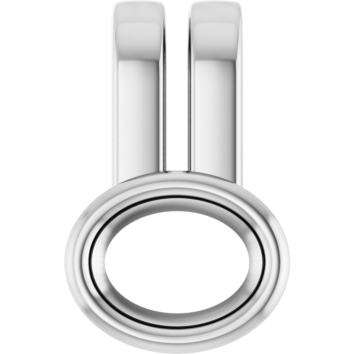 Bezel-Set Solitaire Pendant