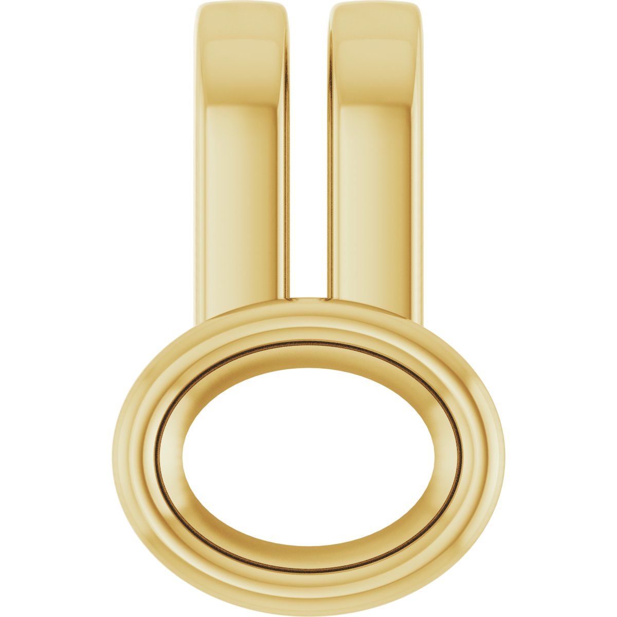Bezel-Set Solitaire Pendant