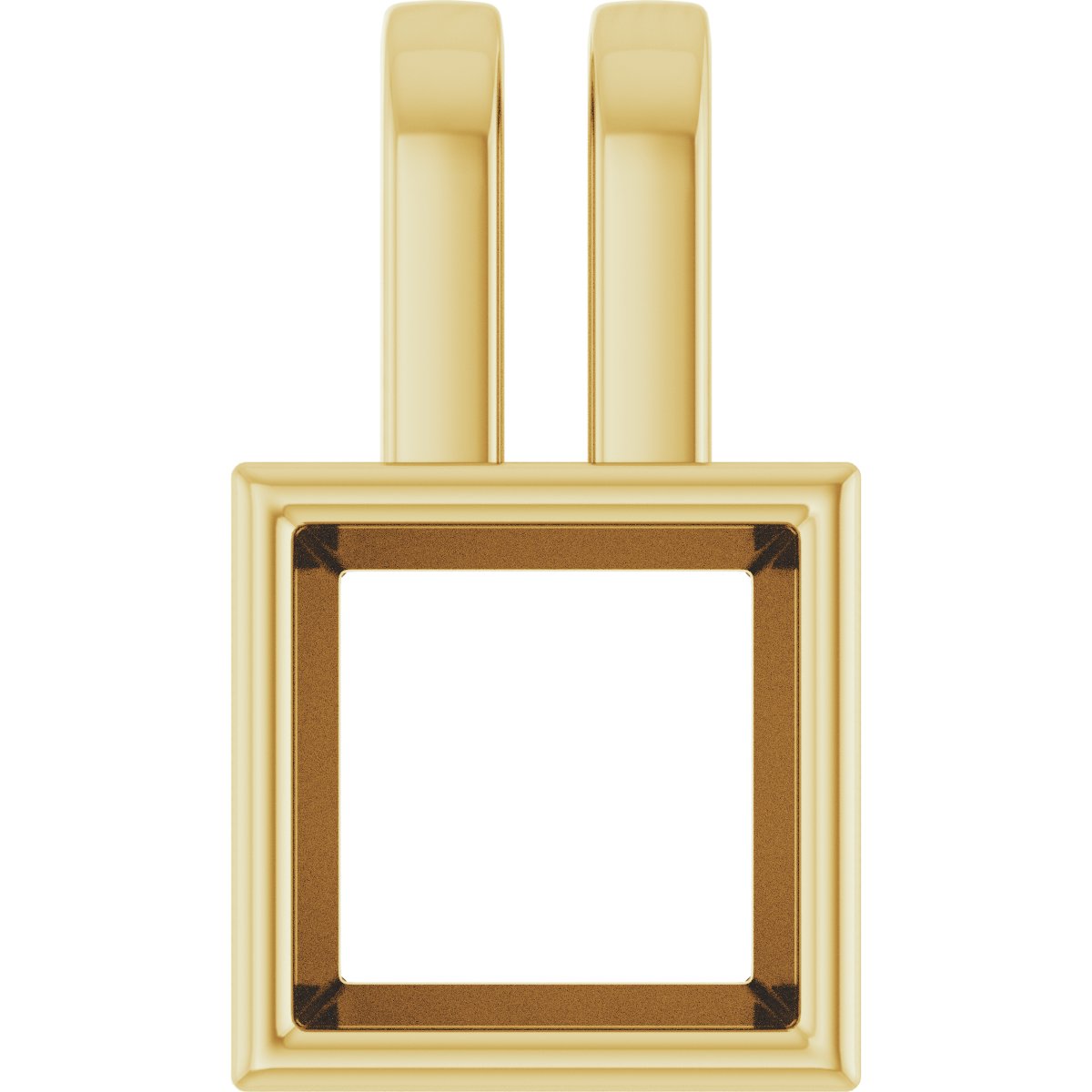 Bezel-Set Solitaire Pendant