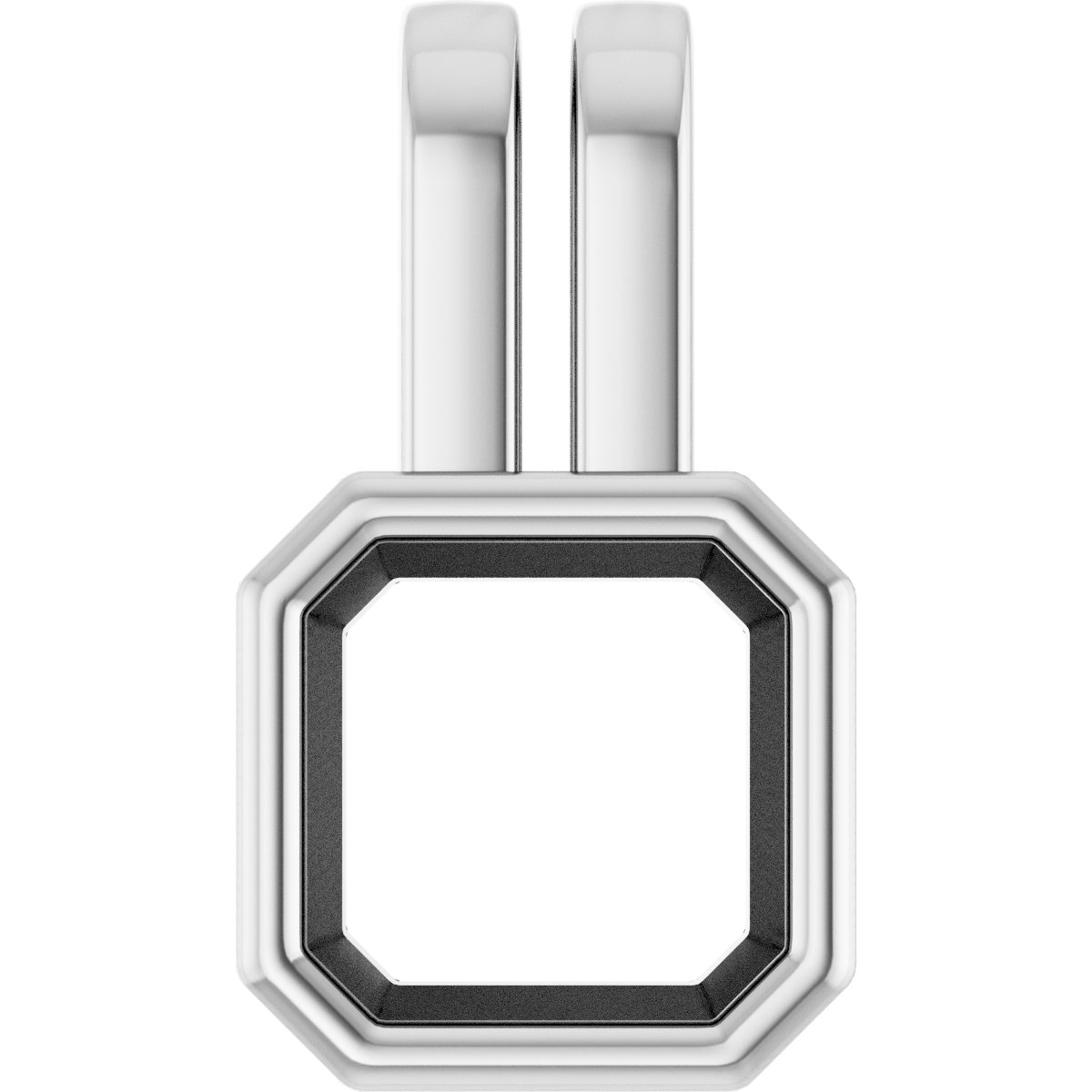 Bezel-Set Solitaire Pendant