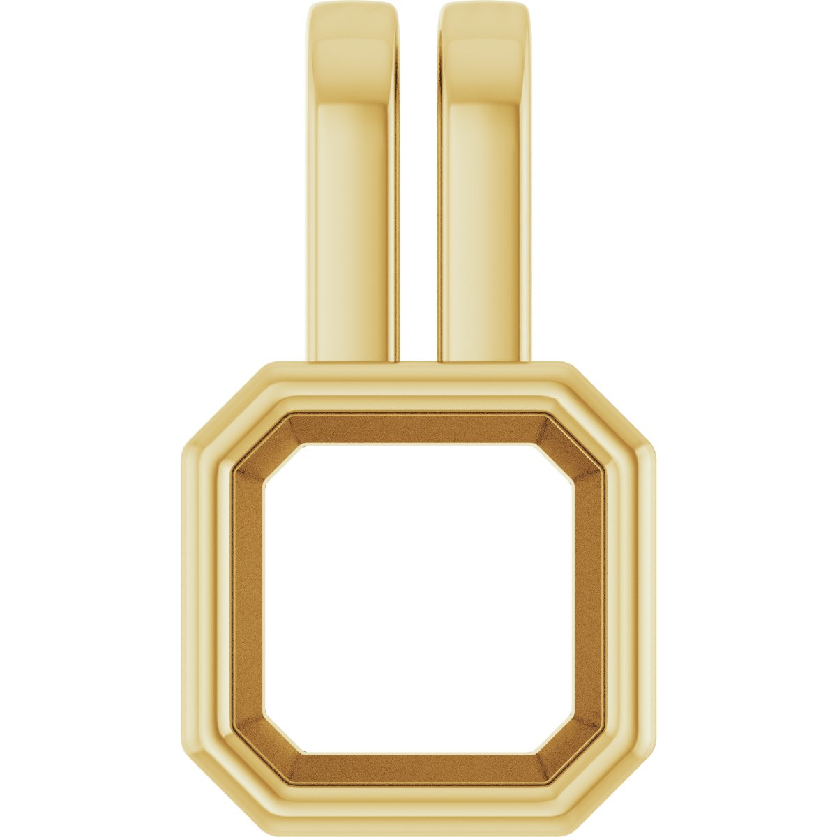 Bezel-Set Solitaire Pendant