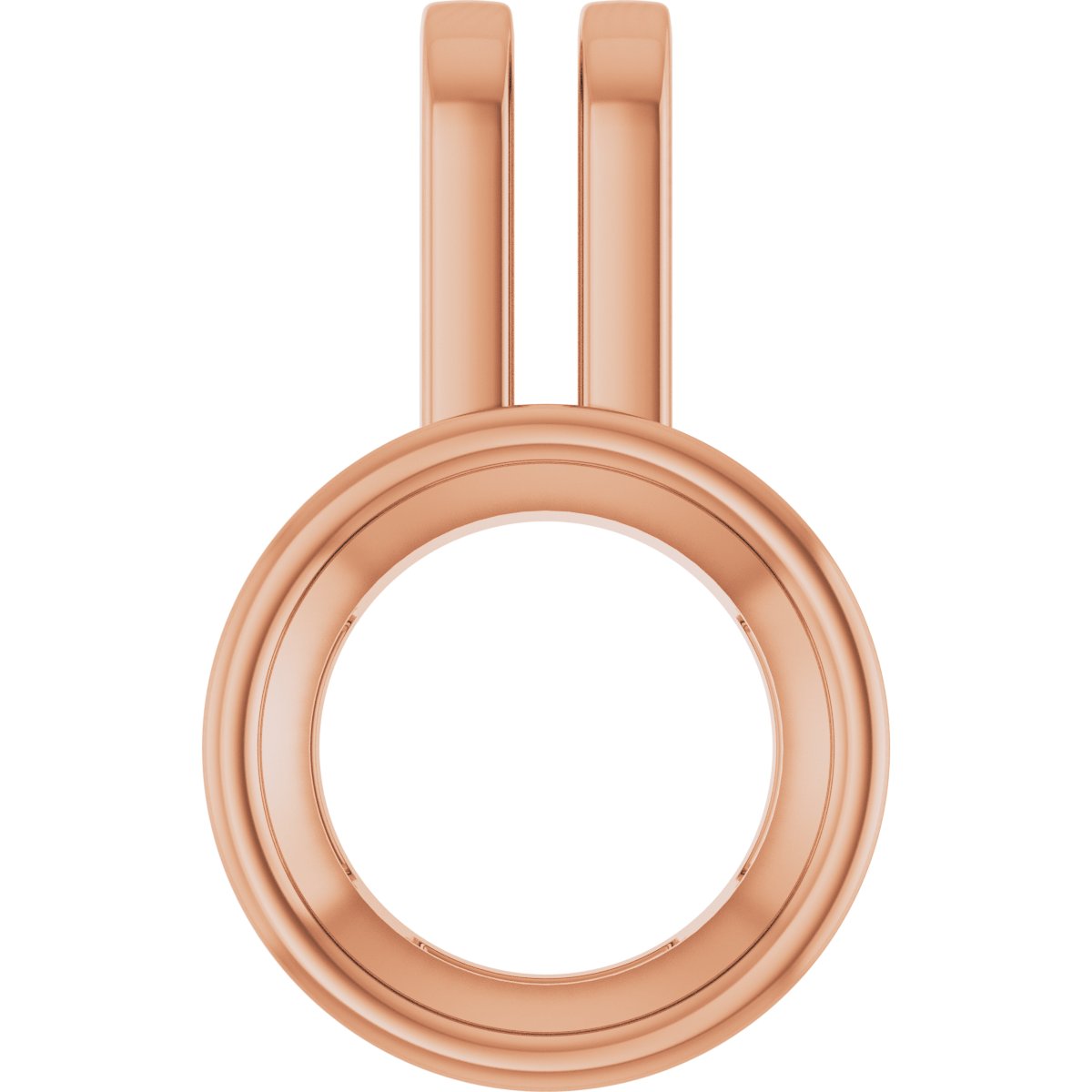 Bezel-Set Solitaire Pendant