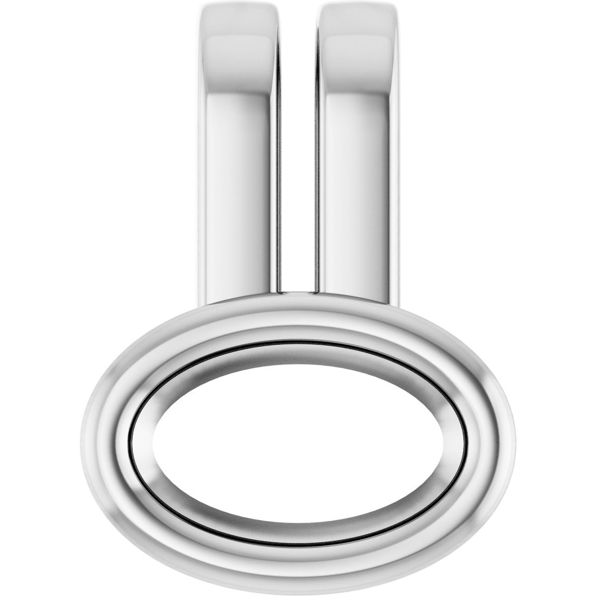 Bezel-Set Solitaire Pendant