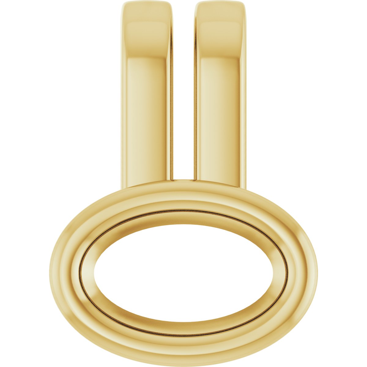 Bezel-Set Solitaire Pendant