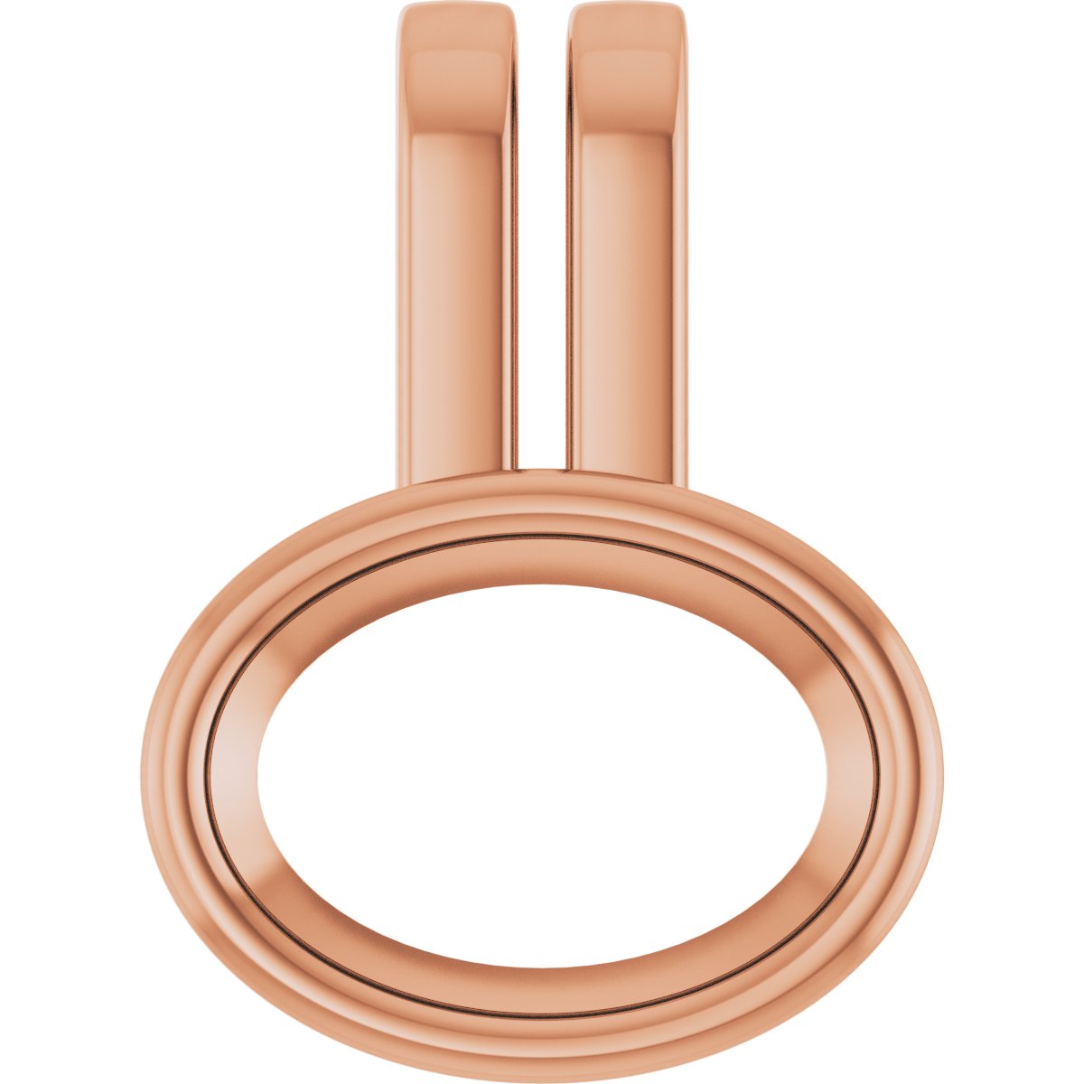 Bezel-Set Solitaire Pendant
