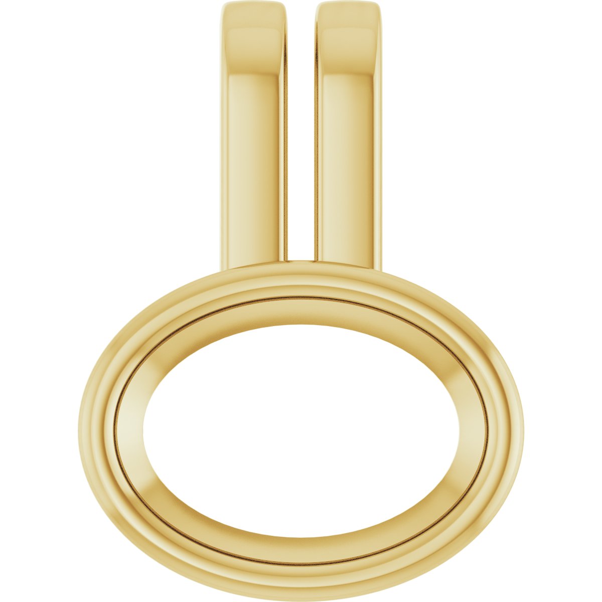 Bezel-Set Solitaire Pendant