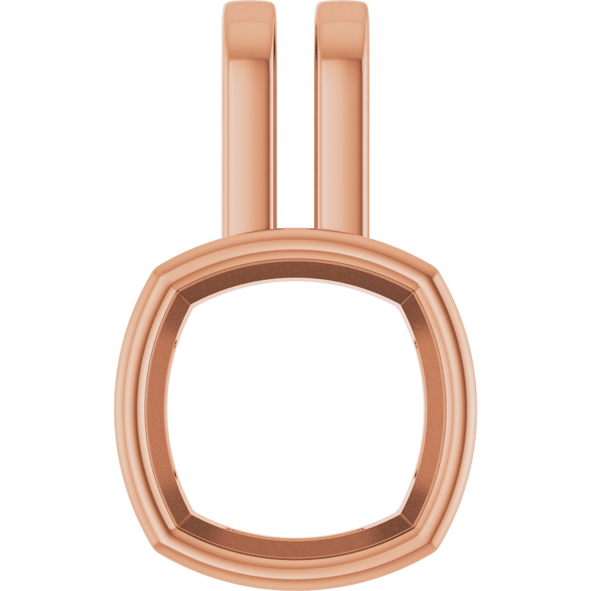 Bezel-Set Solitaire Pendant