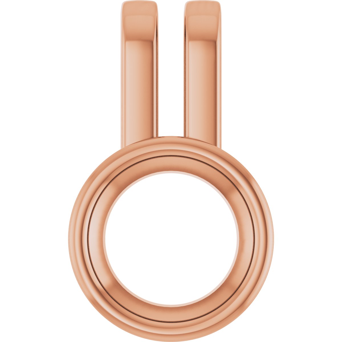 Bezel-Set Solitaire Pendant