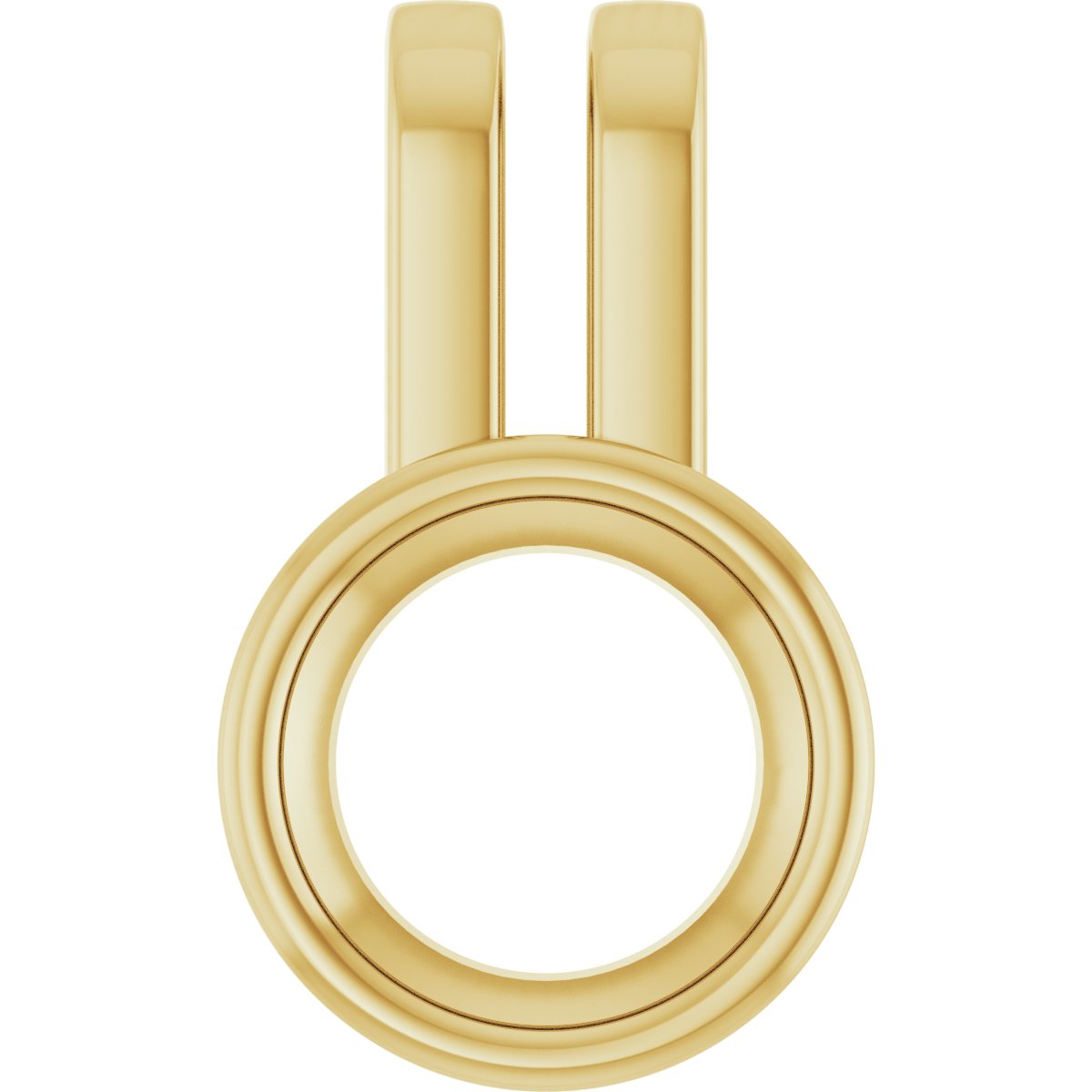 Bezel-Set Solitaire Pendant