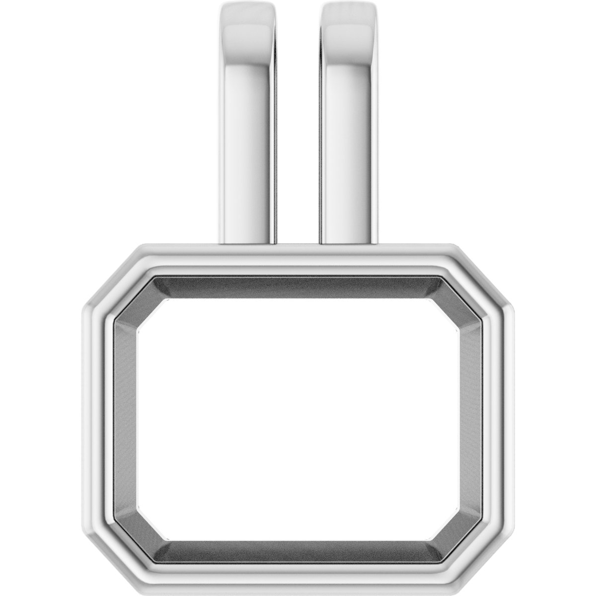 Bezel-Set Solitaire Pendant