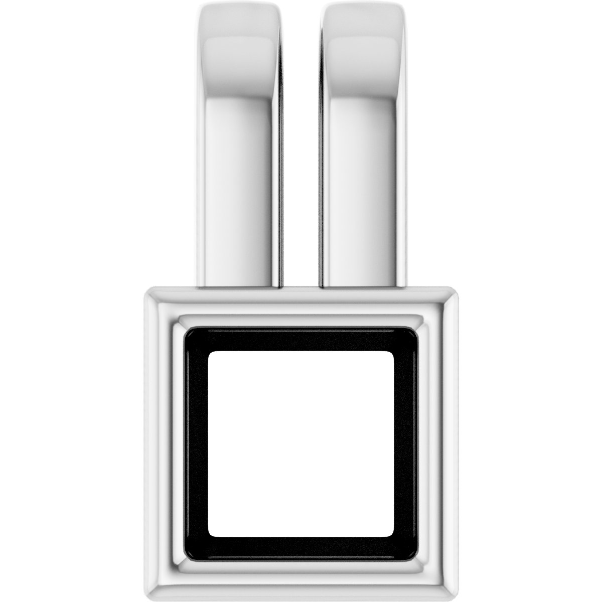Bezel-Set Solitaire Pendant