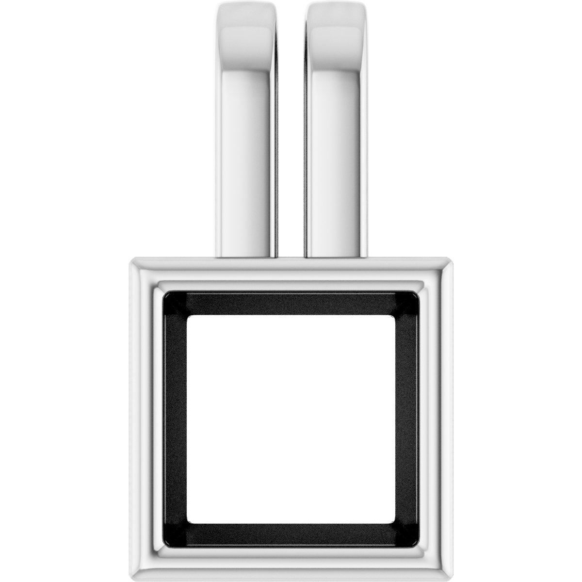 Bezel-Set Solitaire Pendant