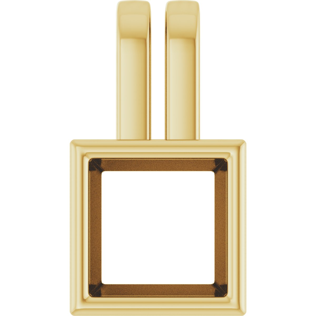 Bezel-Set Solitaire Pendant
