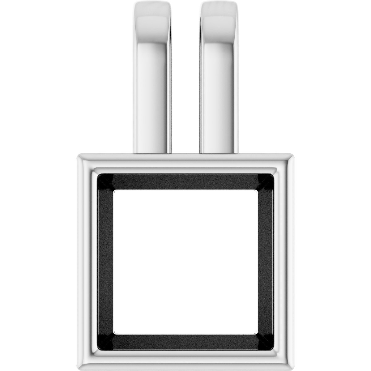 Bezel-Set Solitaire Pendant
