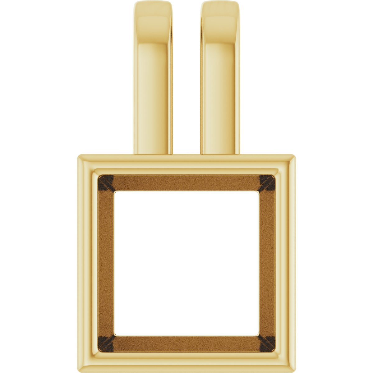 Bezel-Set Solitaire Pendant