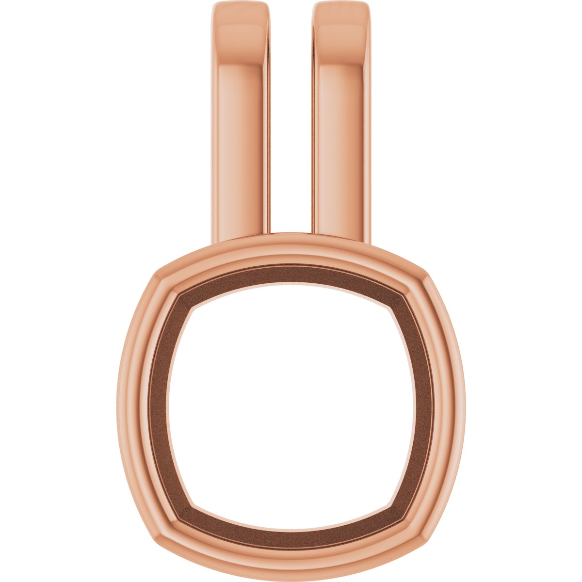 Bezel-Set Solitaire Pendant