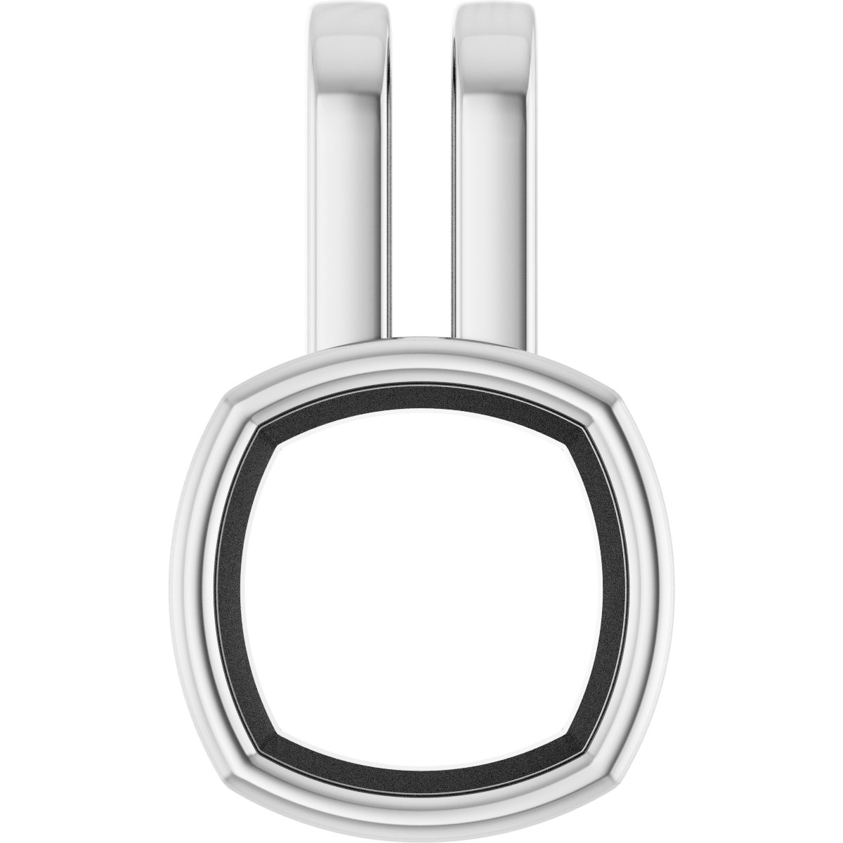 Bezel-Set Solitaire Pendant