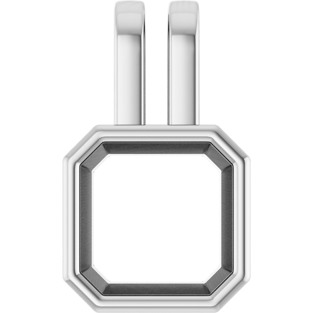 Bezel-Set Solitaire Pendant