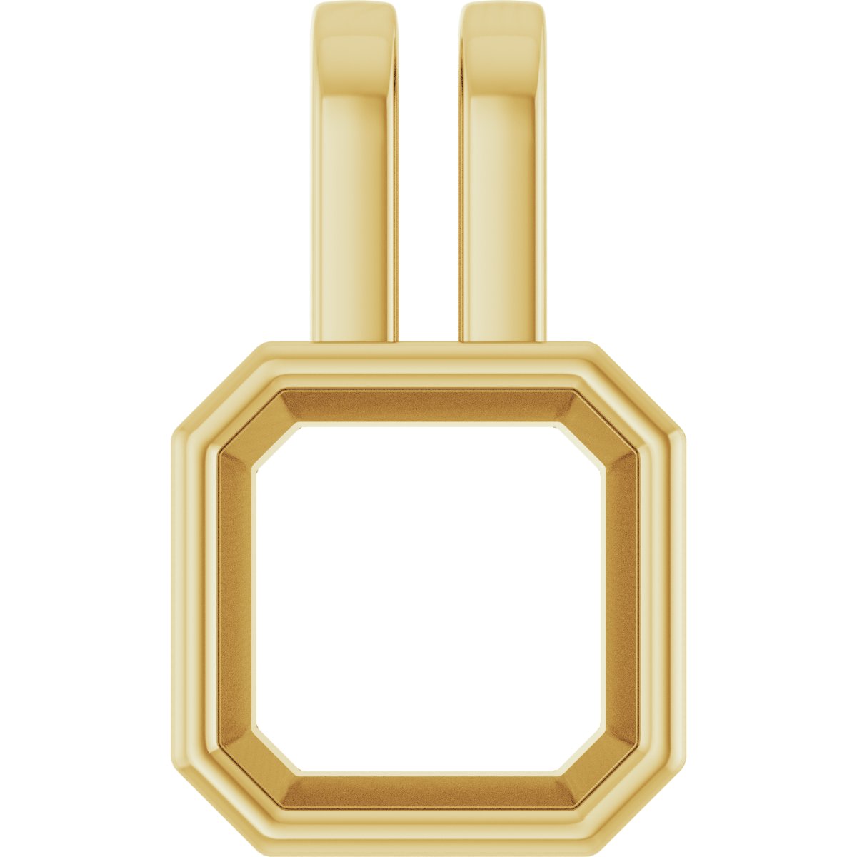 Bezel-Set Solitaire Pendant