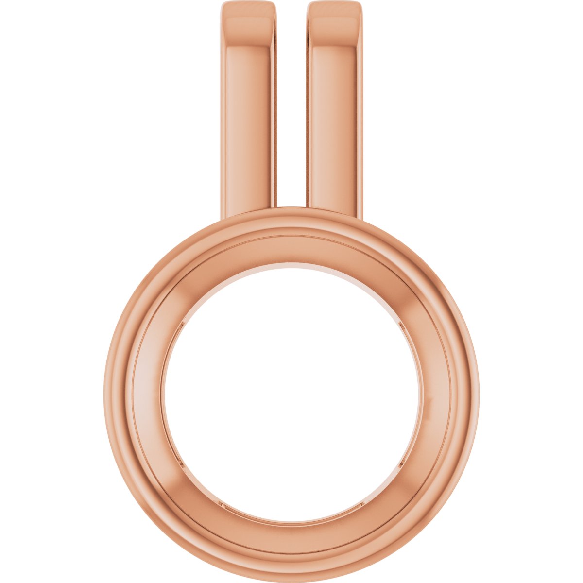 Bezel-Set Solitaire Pendant