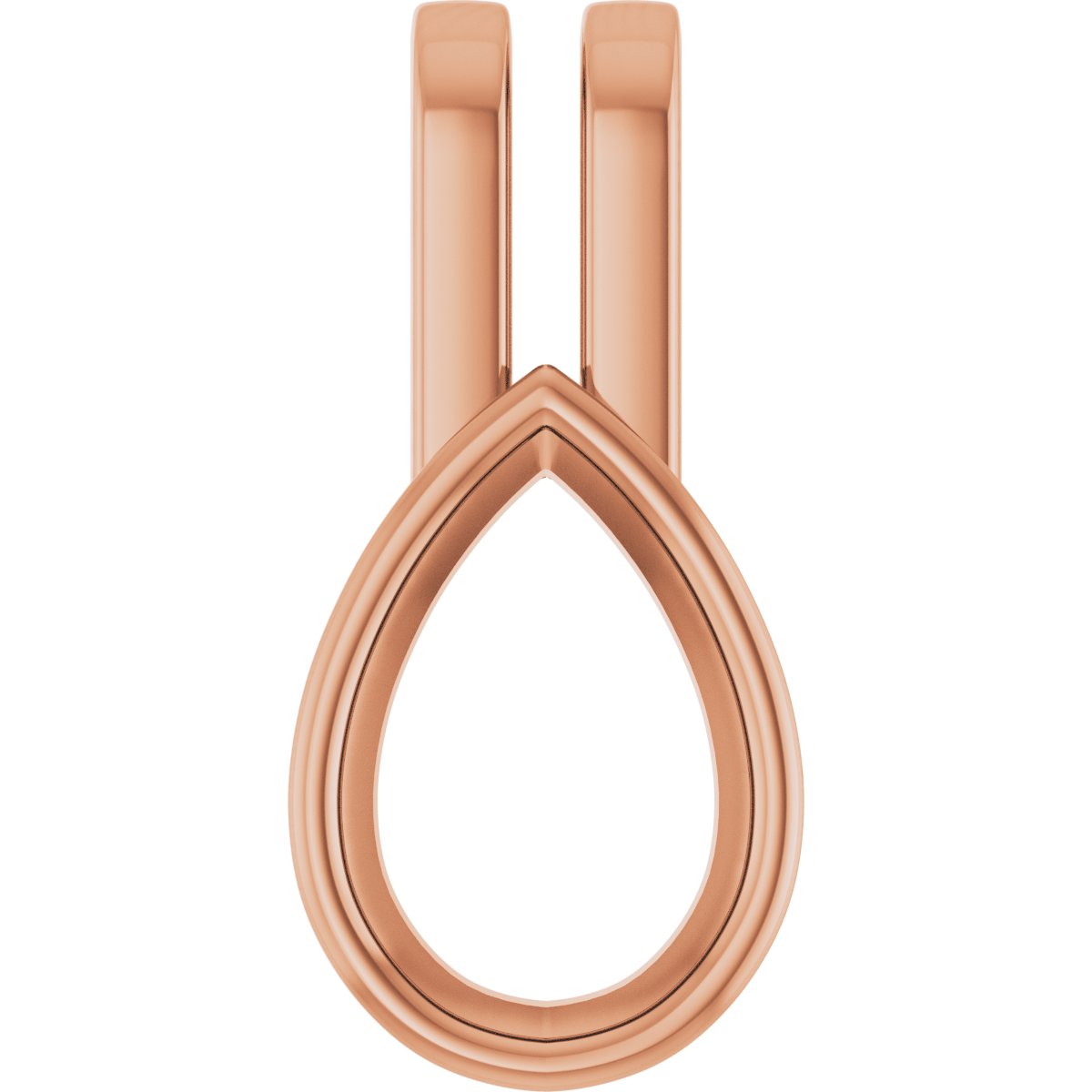 Bezel-Set Solitaire Pendant