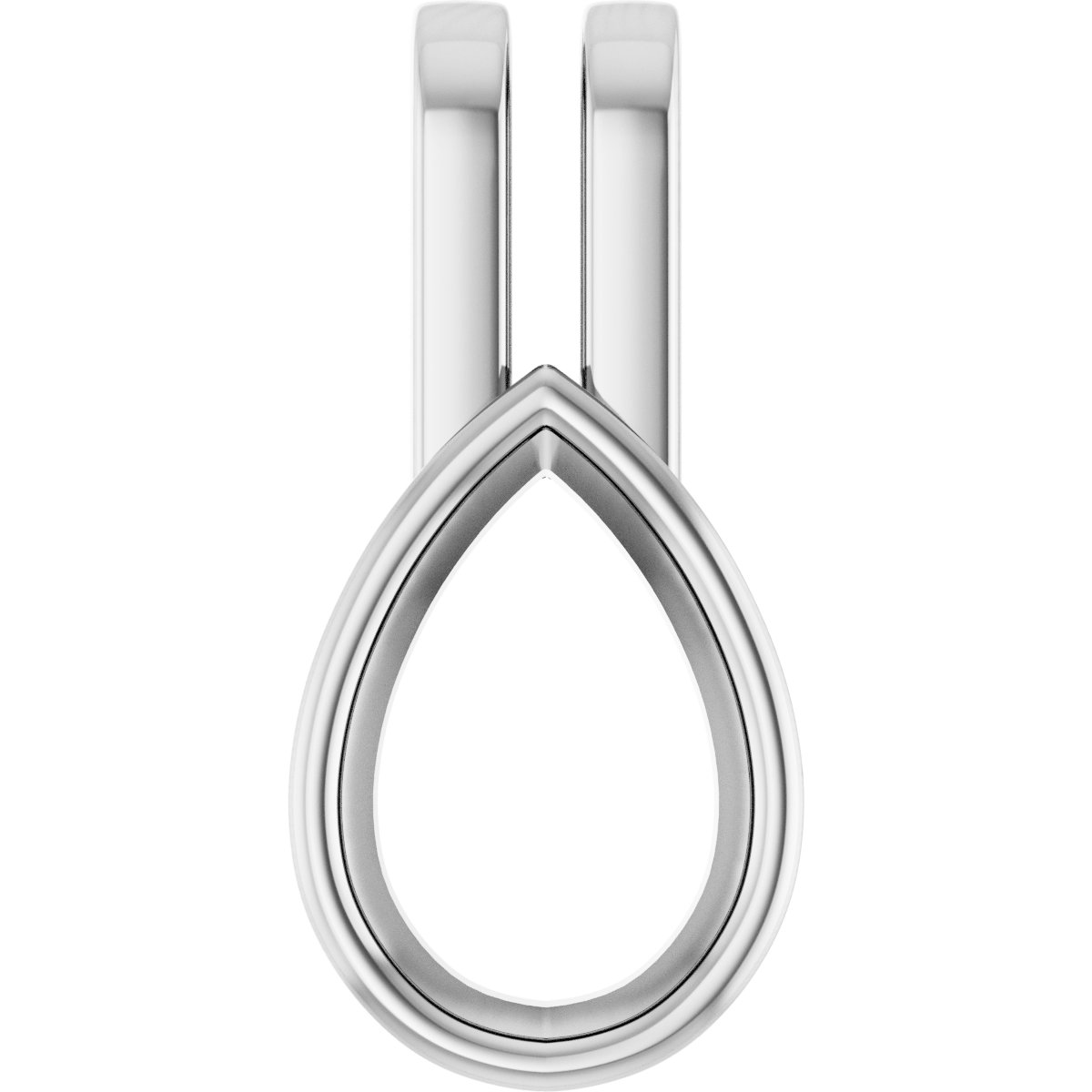 Bezel-Set Solitaire Pendant