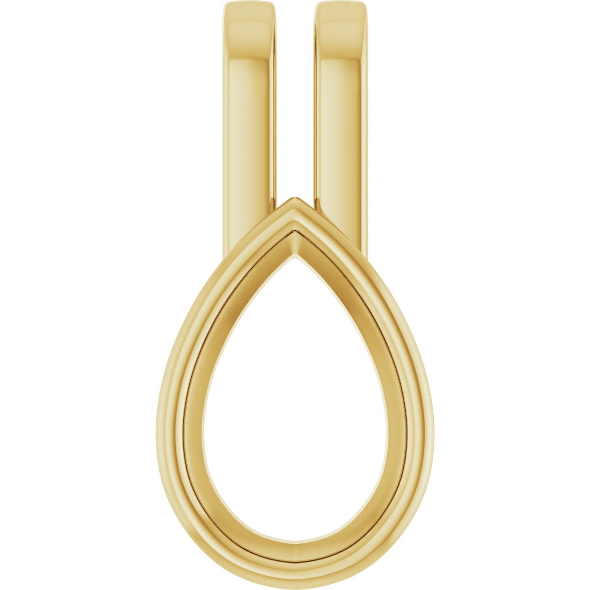 Bezel-Set Solitaire Pendant