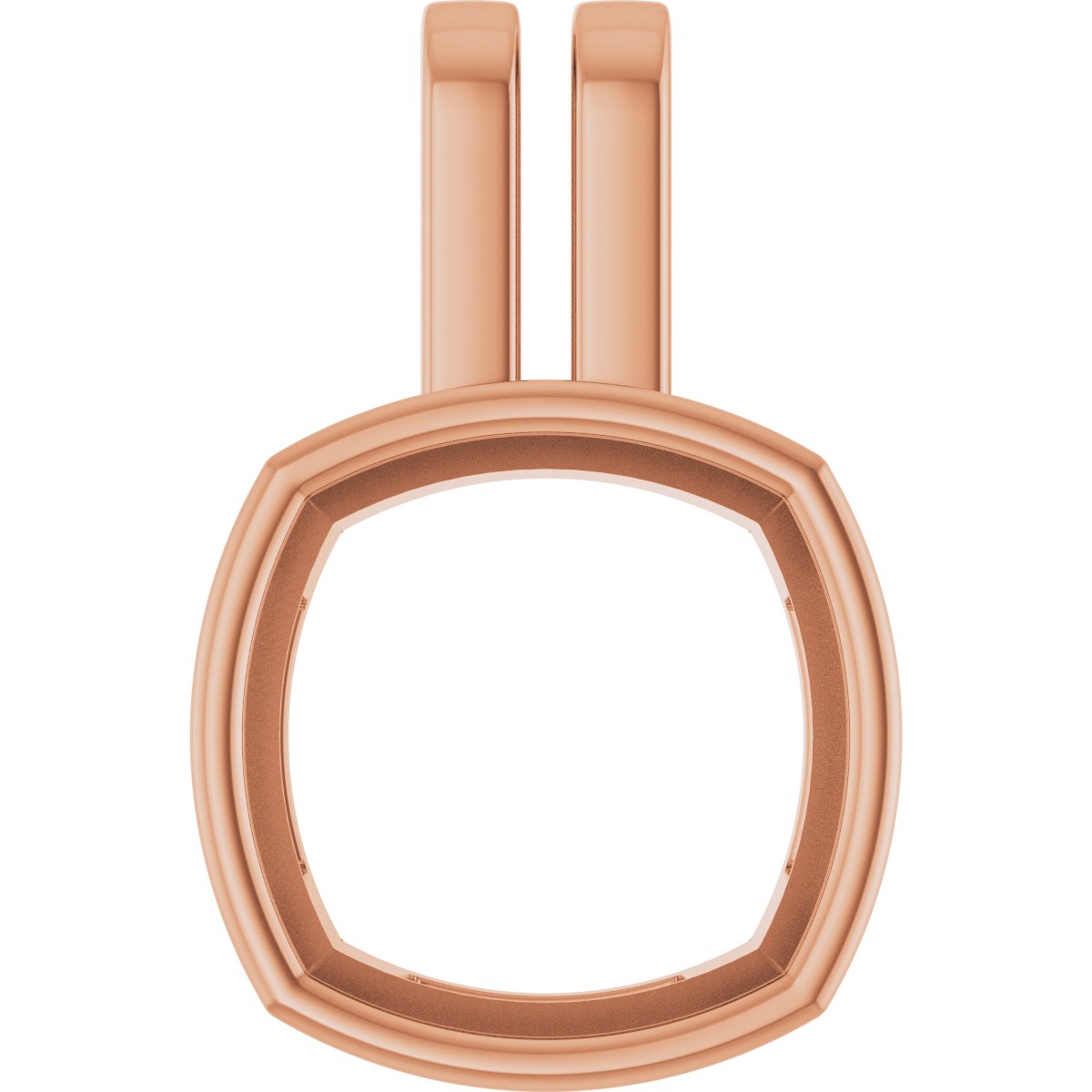 Bezel-Set Solitaire Pendant