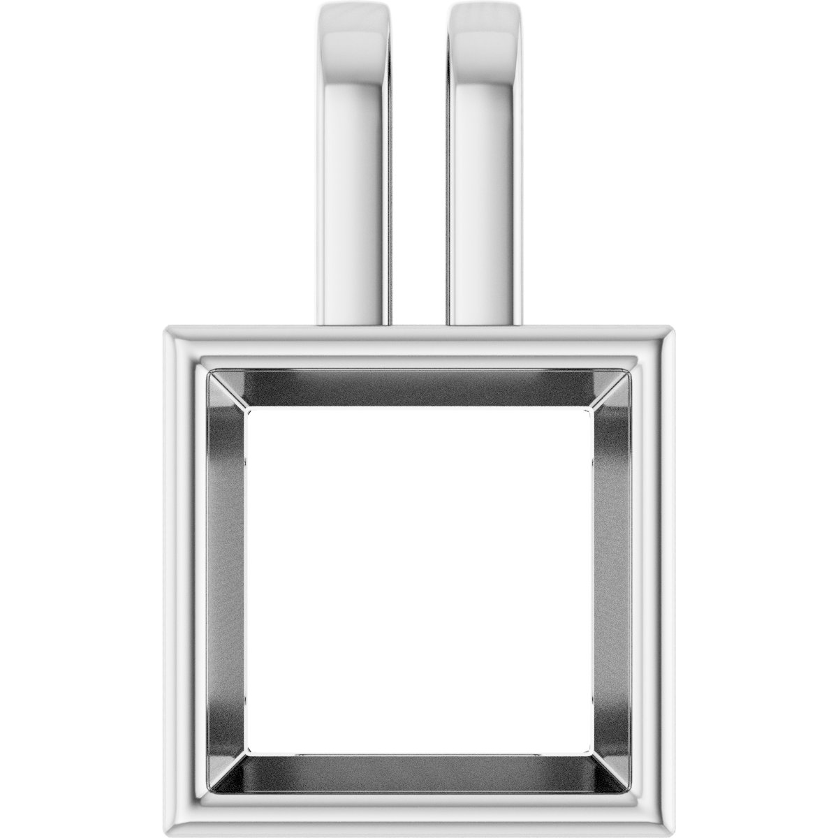 Bezel-Set Solitaire Pendant