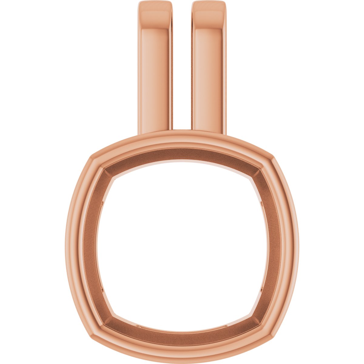 Bezel-Set Solitaire Pendant